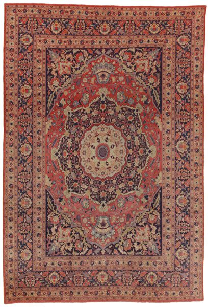 Farahan - Antique Persian Carpet 296x199
