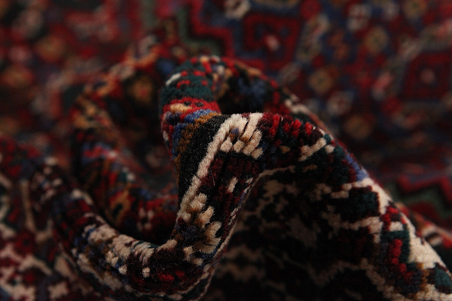 Senneh - Kurdi Persian Carpet 301x201 - Picture 6