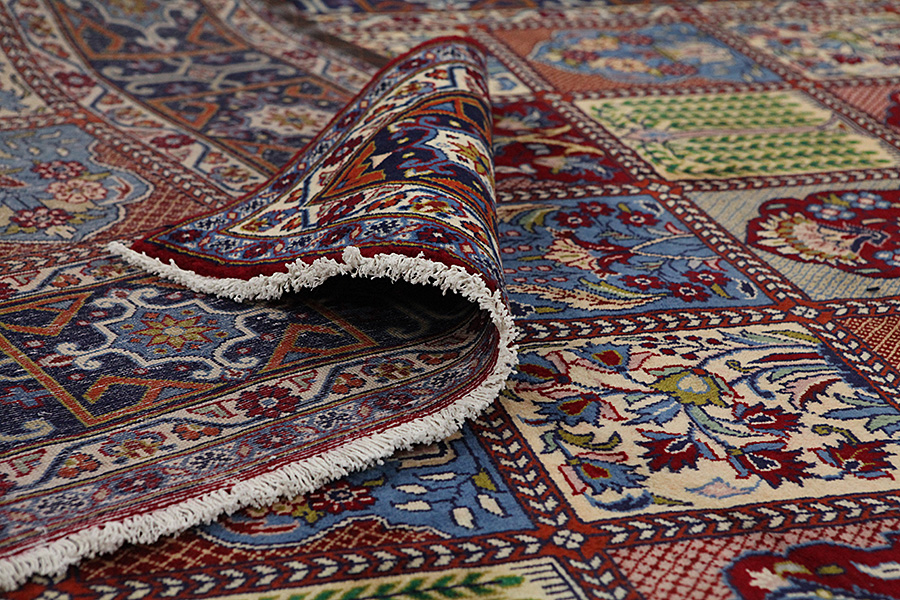 Bakhtiari - Garden Persian Carpet 406x290 - Picture 4