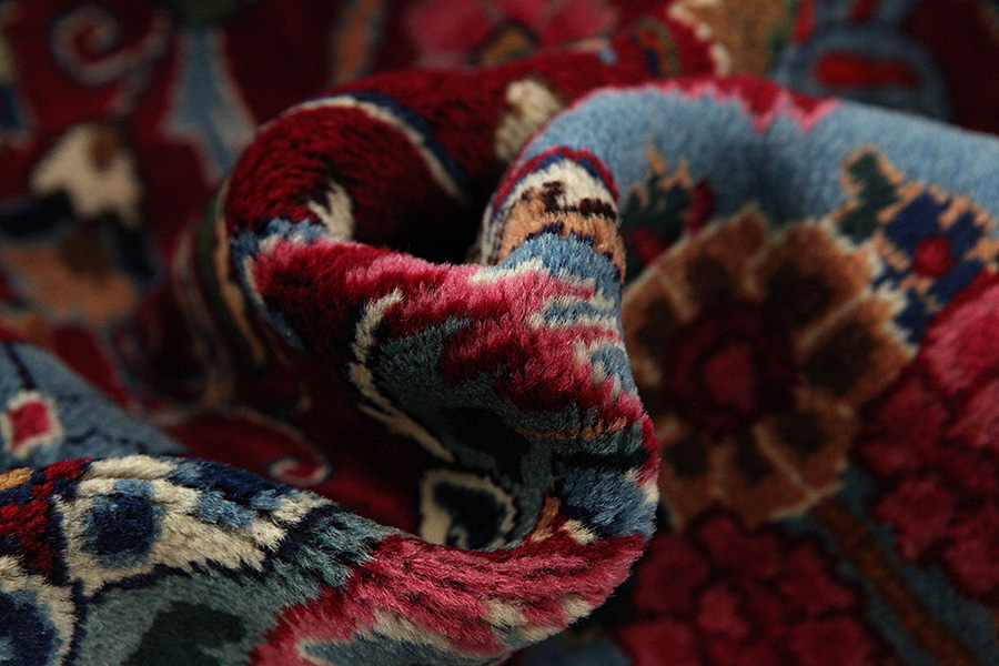 Jozan - old Persian Carpet 378x292 - Picture 6
