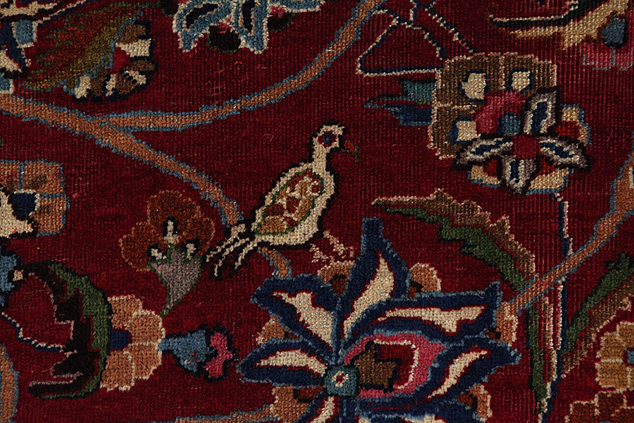 Jozan - old Persian Carpet 378x292 - Picture 9