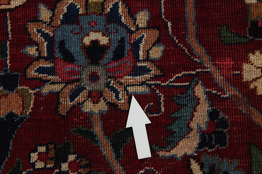Jozan - old Persian Carpet 378x292 - Picture 12