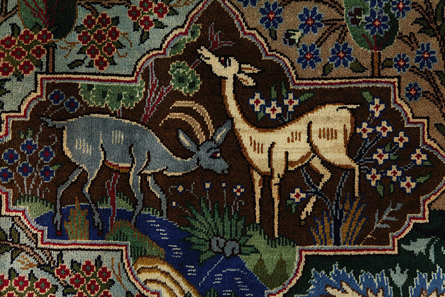 Kashmar Persian Carpet 385x300 - Picture 9