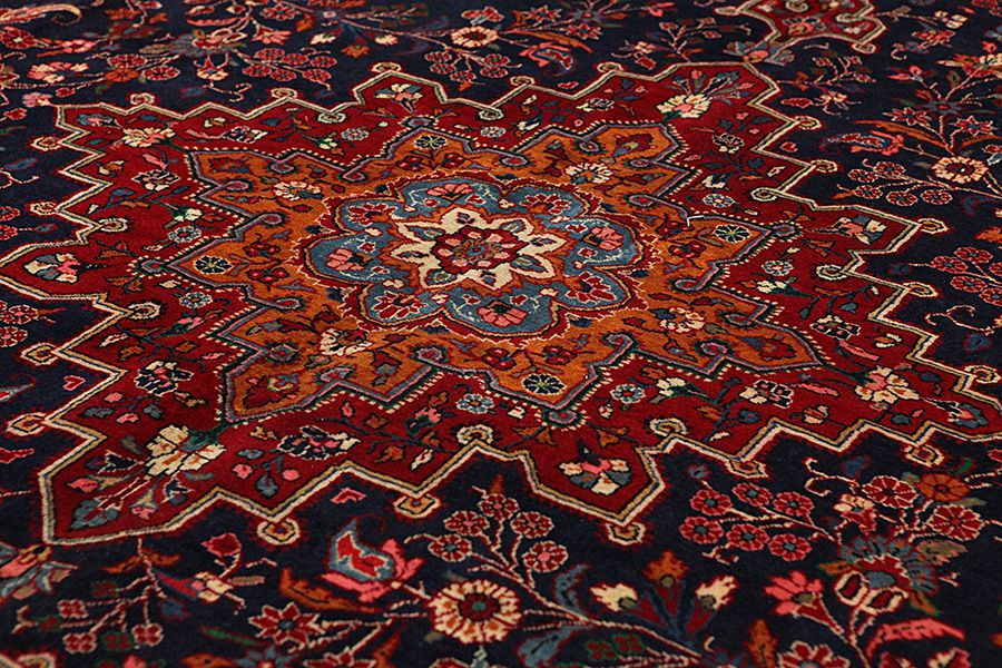 Jozan - Sarouk Persian Carpet 393x310 - Picture 8
