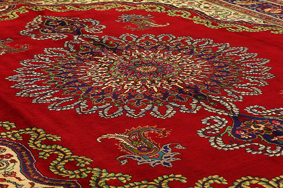 Tabriz Persian Carpet 398x289 - Picture 8