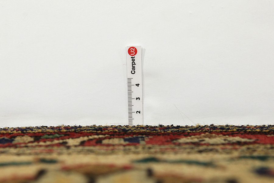 Kerman - Lavar Persian Carpet 388x294 - Picture 7