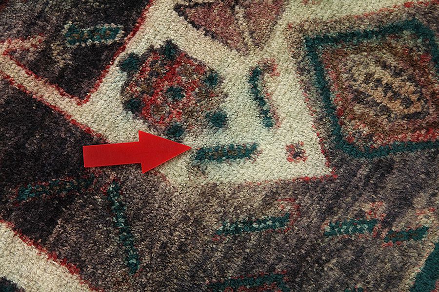 Koliai - Kurdi Persian Carpet 284x134 - Picture 8