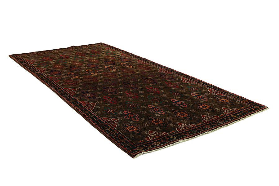 Bijar - Kurdi Persian Carpet 291x146 - Picture 1