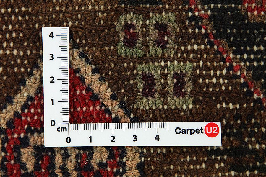 Bijar - Kurdi Persian Carpet 291x146 - Picture 3