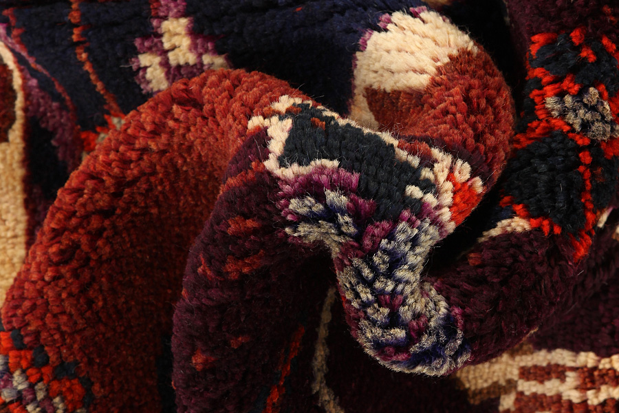 Lori - Bakhtiari Persian Carpet 434x155 - Picture 6