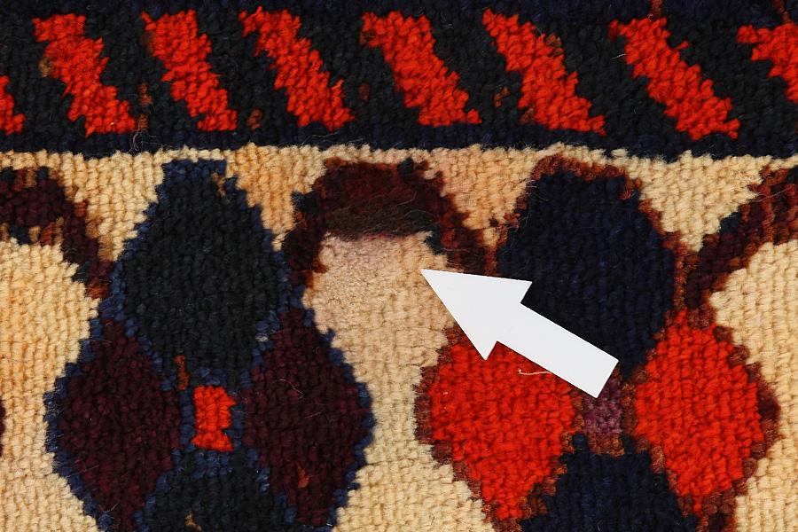Lori - Bakhtiari Persian Carpet 434x155 - Picture 9