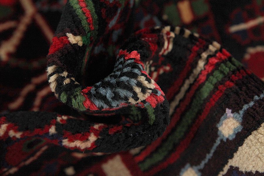 Bijar - Kurdi Persian Carpet 287x167 - Picture 6