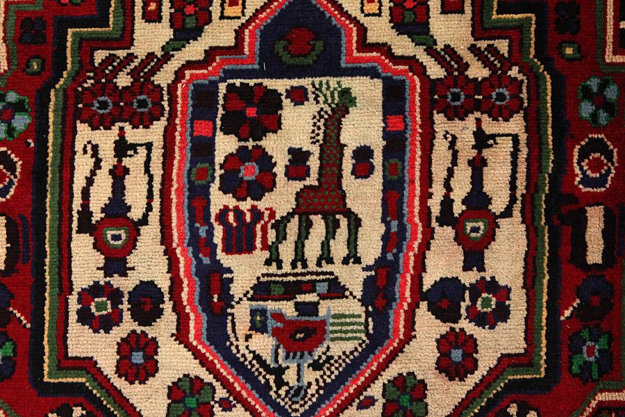 Bijar - Kurdi Persian Carpet 287x167 - Picture 8