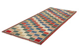 Gabbeh - Bakhtiari Persian Carpet 286x124 - Picture 2